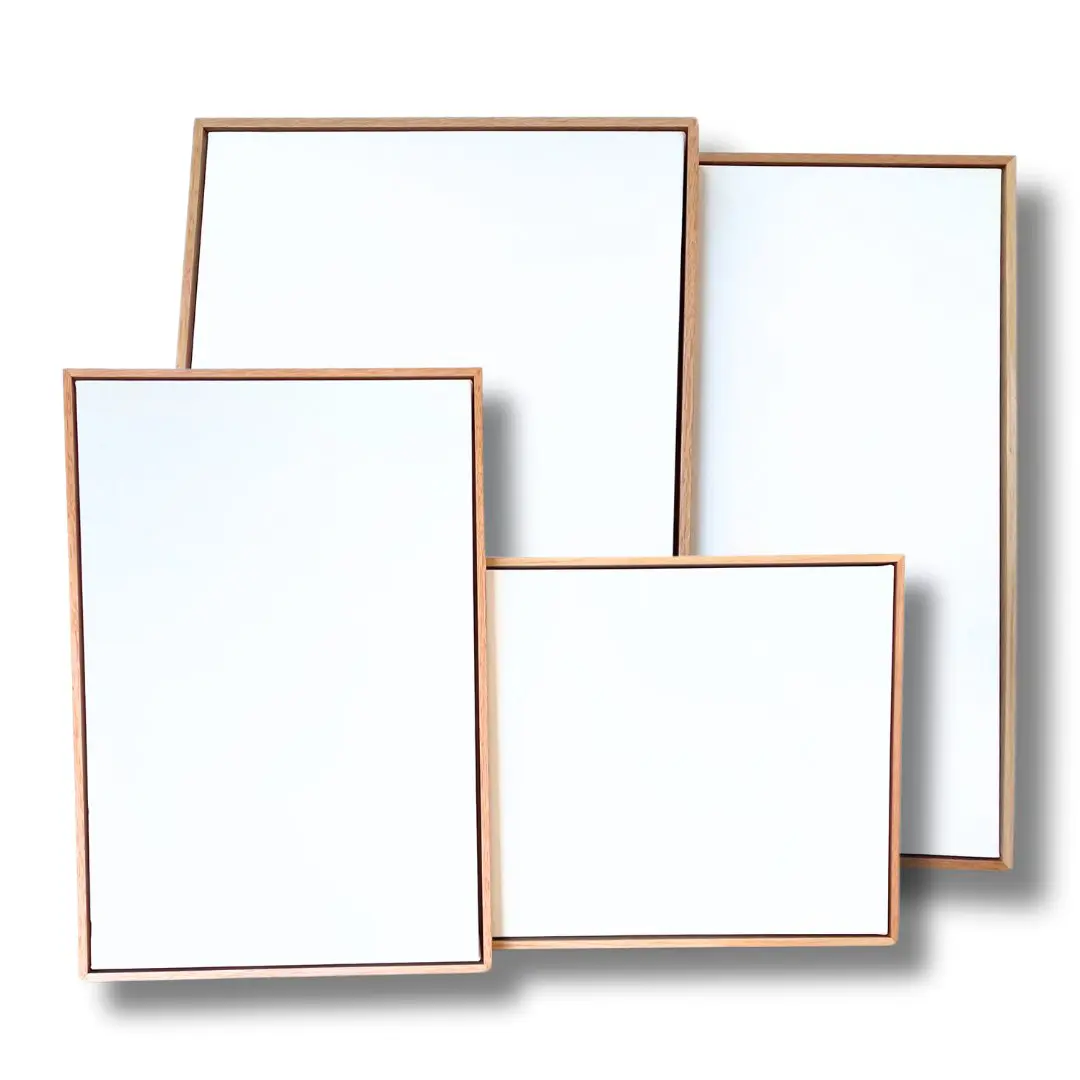 4 x Artist Blank Canvas & Floating Frame Assorted Sizes - Image 3