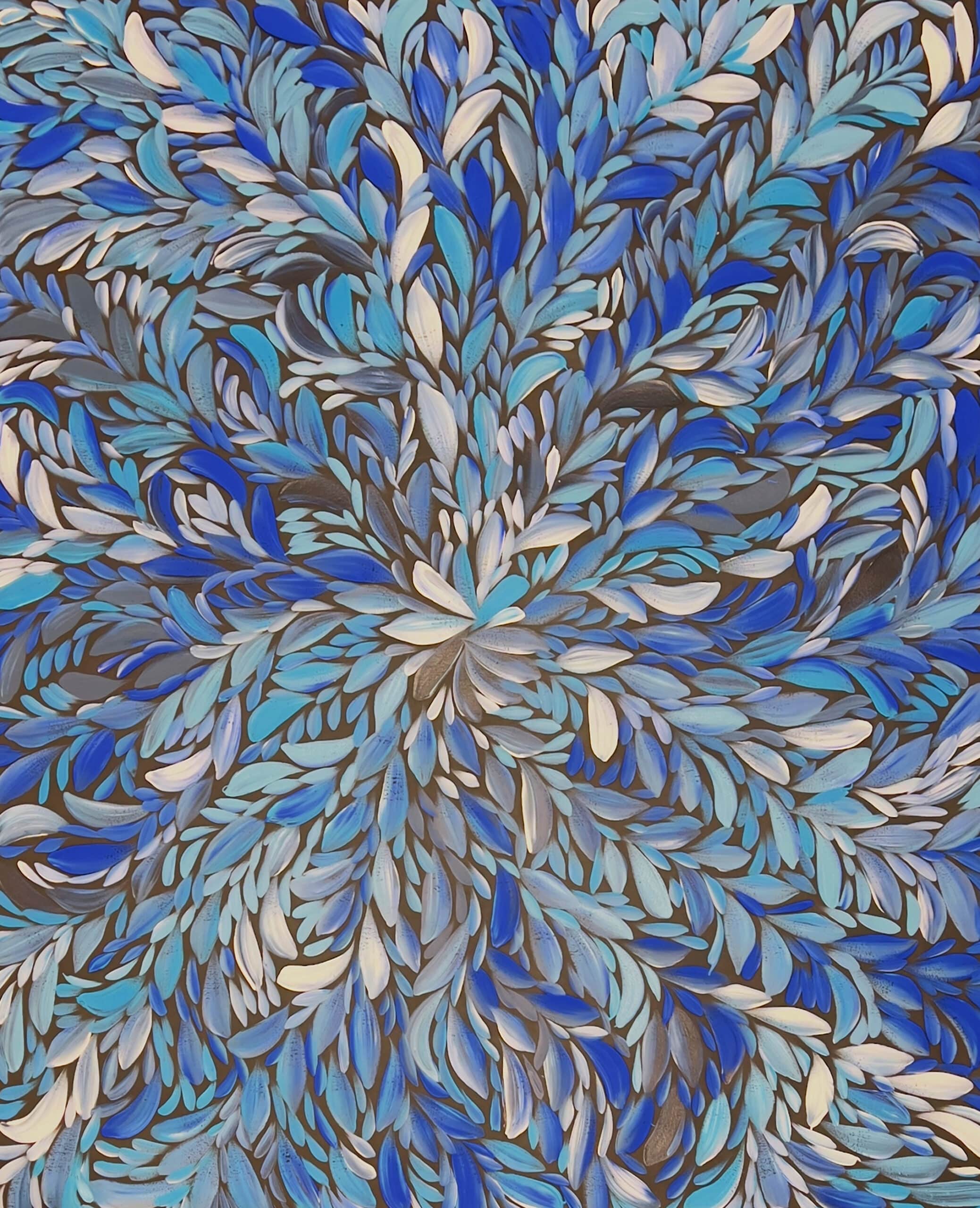 Louise Numina - Bush Medicine Leaves 109x129cm Paddington Shop - Image 7