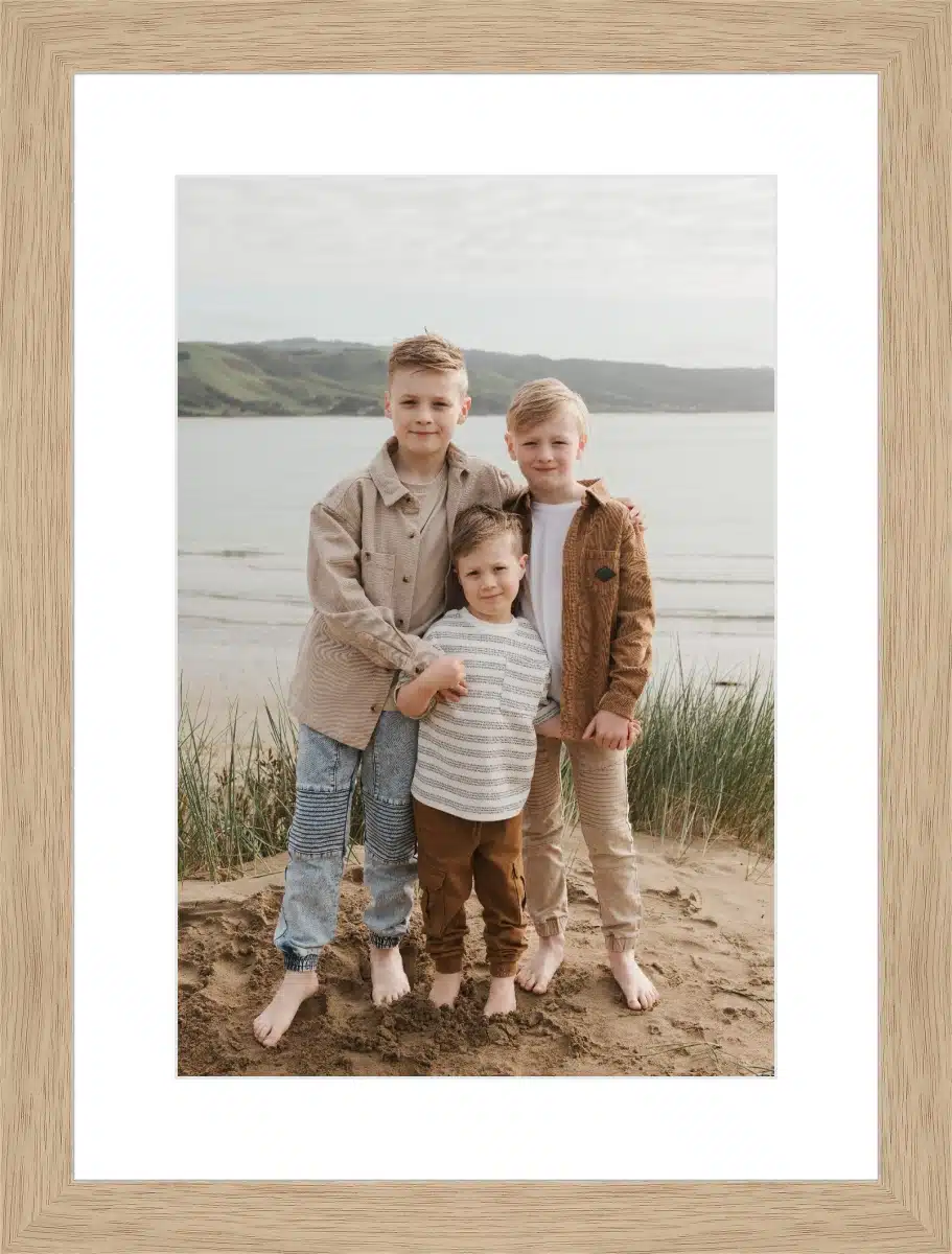 Print & Frame With Matboard & Glass