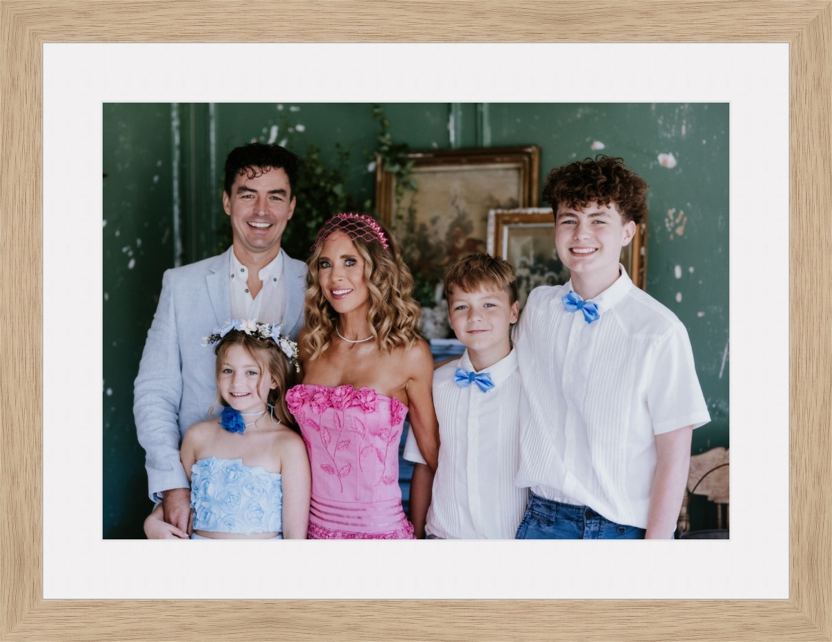 Print & Frame With Matboard & Glass