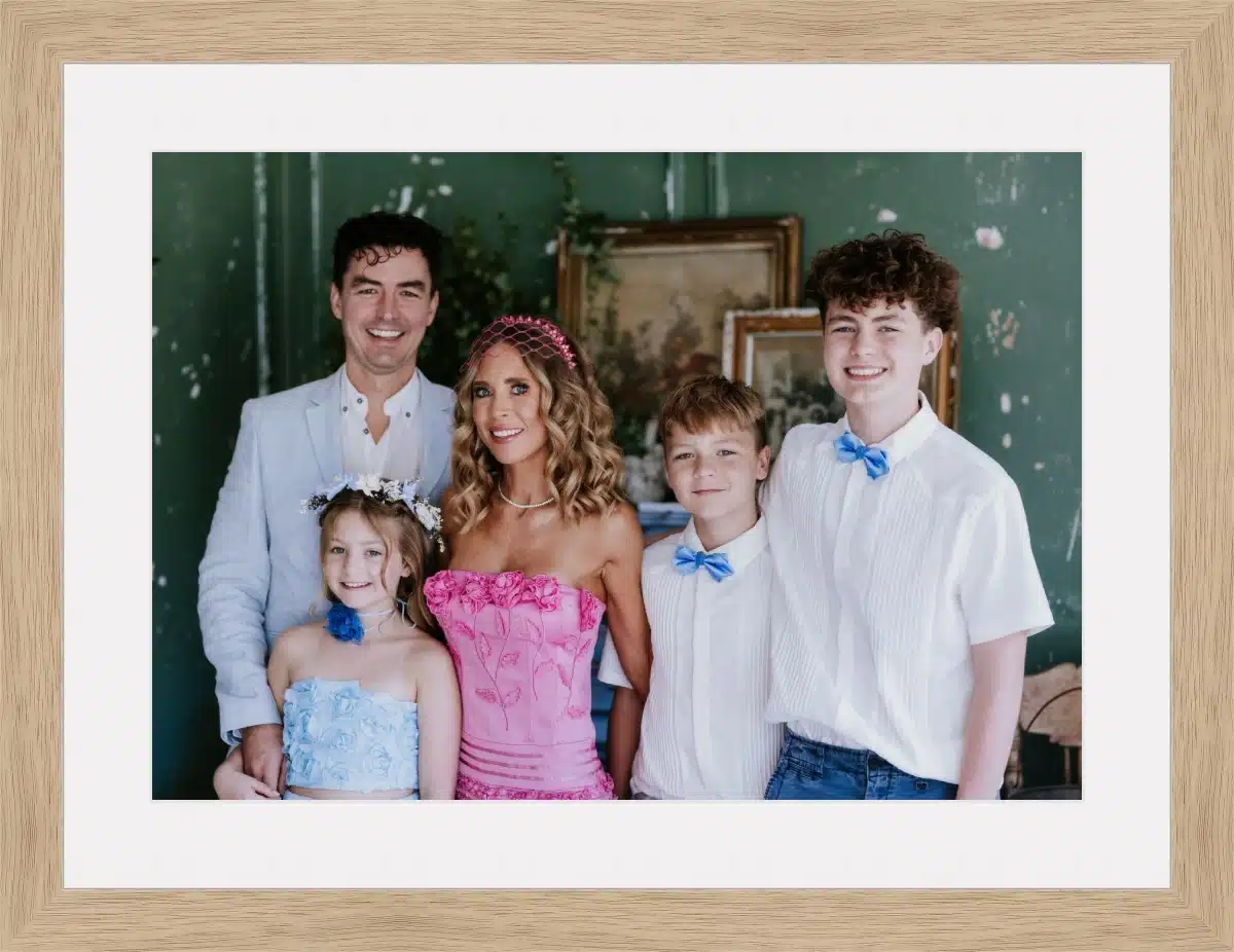 Print & Frame With Matboard & Glass