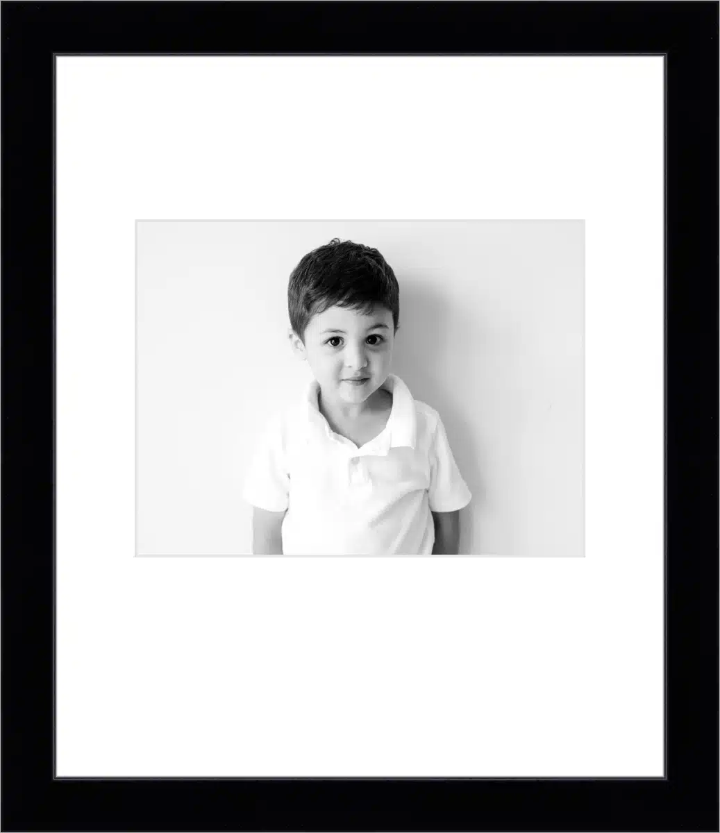 Print & Frame With Matboard & Glass
