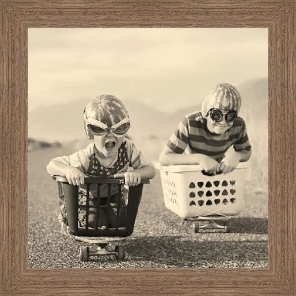 Print & Frame With Matboard & Glass