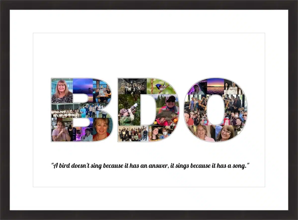 Frame your paper art