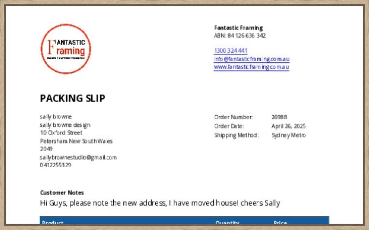 Canvas Print & Frame