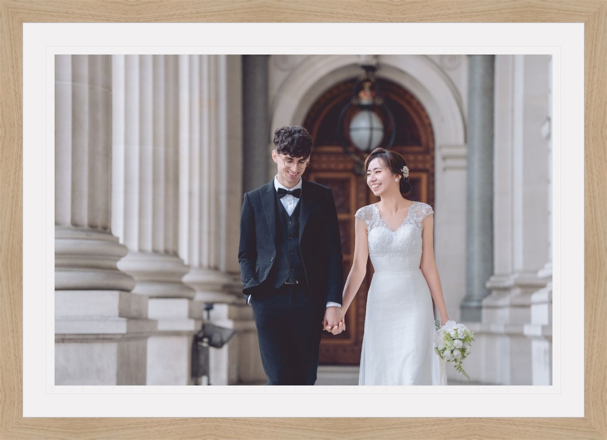 Print & Frame With Matboard & Glass