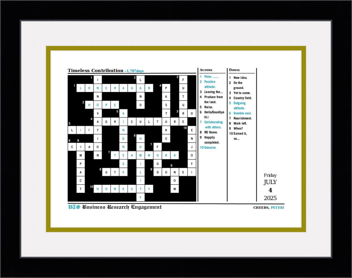 Frame your paper art