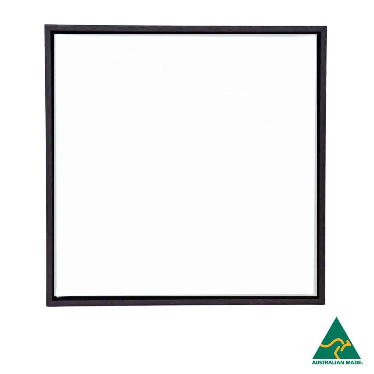 Custom Size Stretched Cotton Blank Canvas With Premium Floating Frame (60mm)