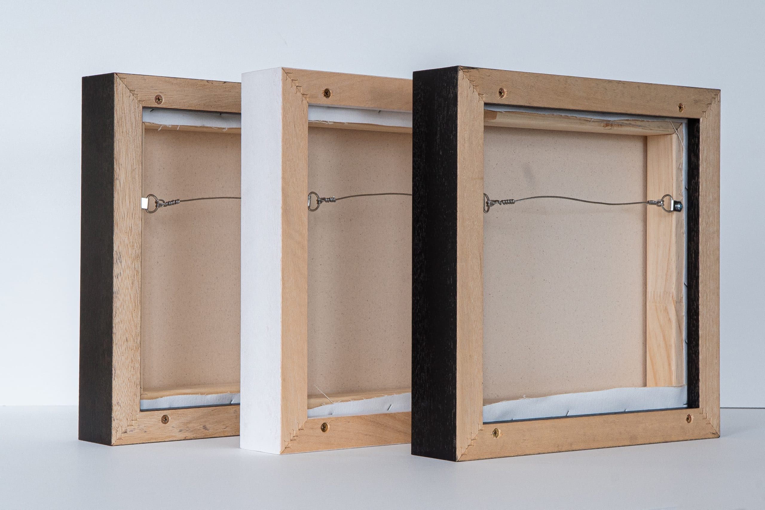 Custom Size Stretched Cotton Blank Canvas With Premium Floating Frame (60mm) - Image 8